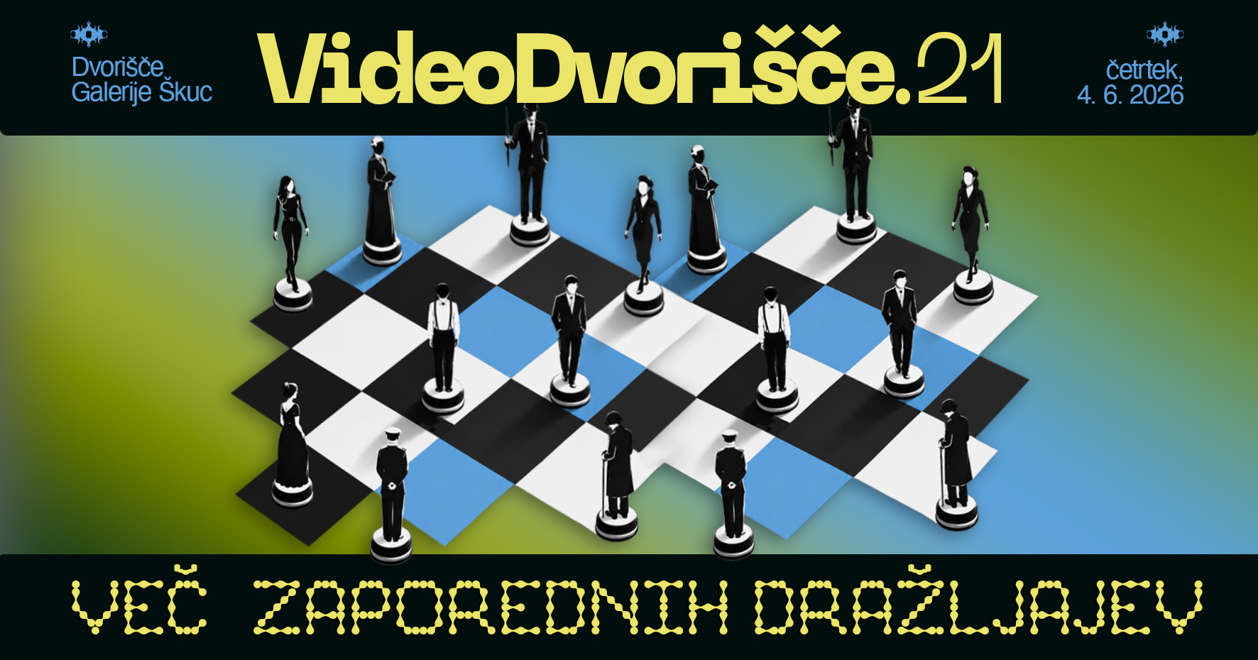 VideoDvorišče.21: Več zaporednih dražljajev